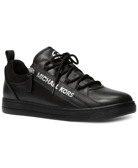 michael kors keating lace-up sneakers|Keating Leather Zip and Lace.